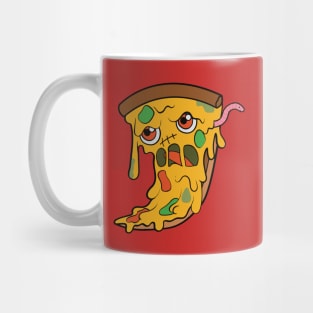 Zombie Slice of Pizza Drawing Mug